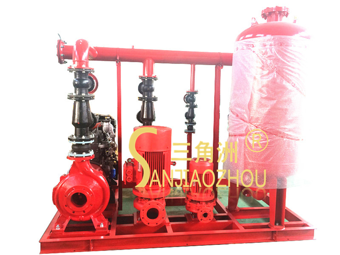 雙動力消防泵組